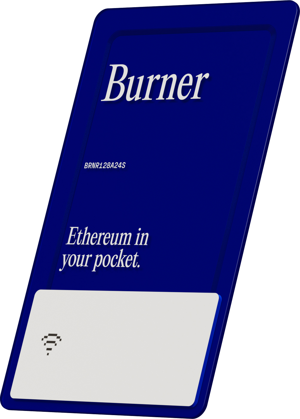 Burner hardware wallet